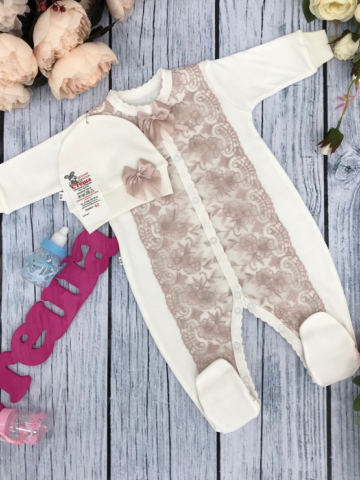 Купить оптом 216-П. Комбинезон с шапкой,100% хлопок интерлок в Будённовске