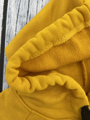 311-А. Свитшот с капюшоном + Штаны, хлопок 65%, 35% ПЭ, 3-х нитка ( без начеса) апельсин 80,86,92